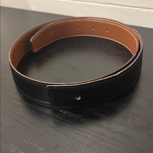 Authentic Hermes Women’s Reversible 32mm Belt Strap - Picture 3 of 6